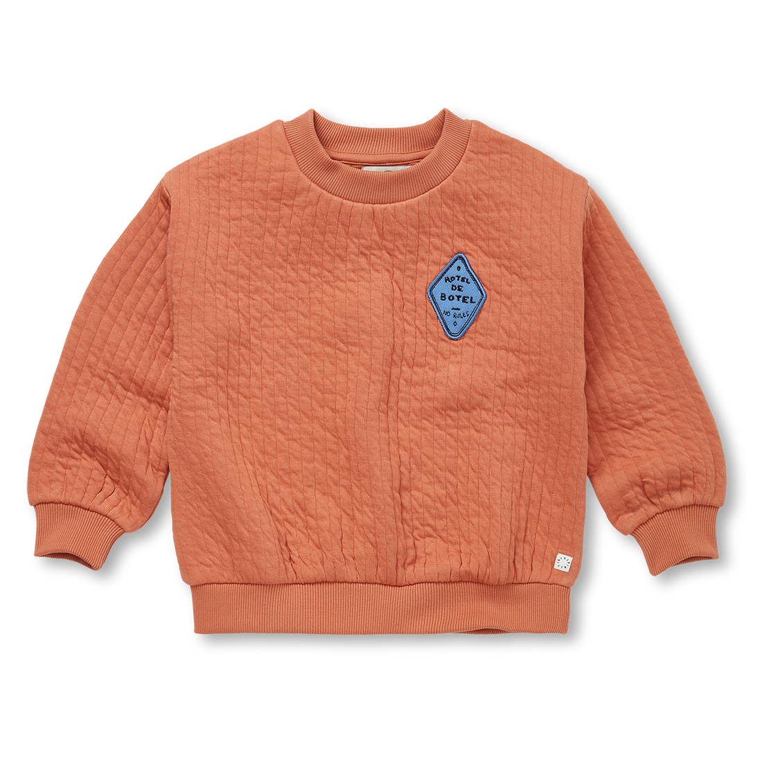 Quilted Sweatshirt Café