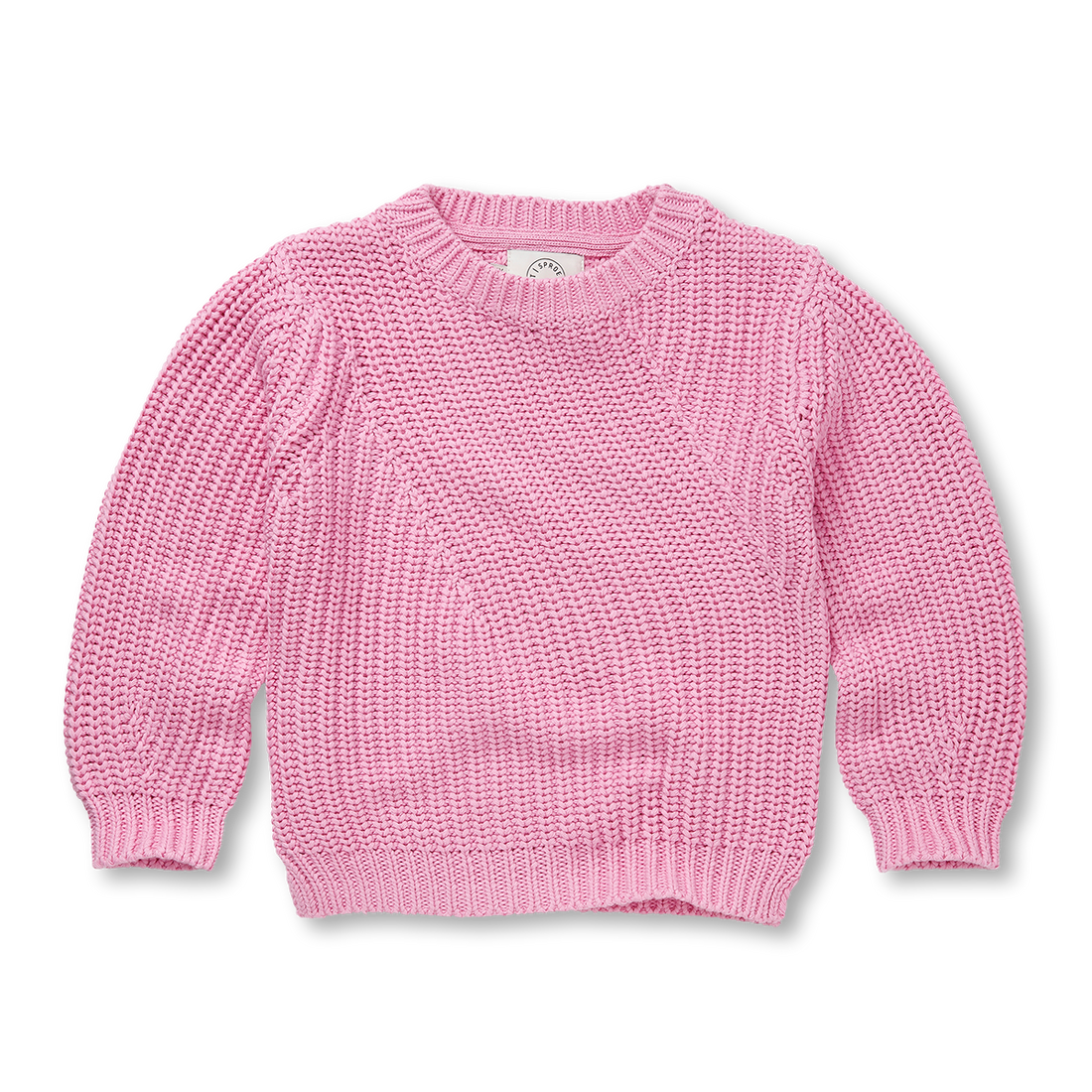 Sweater Cable Purple Pink