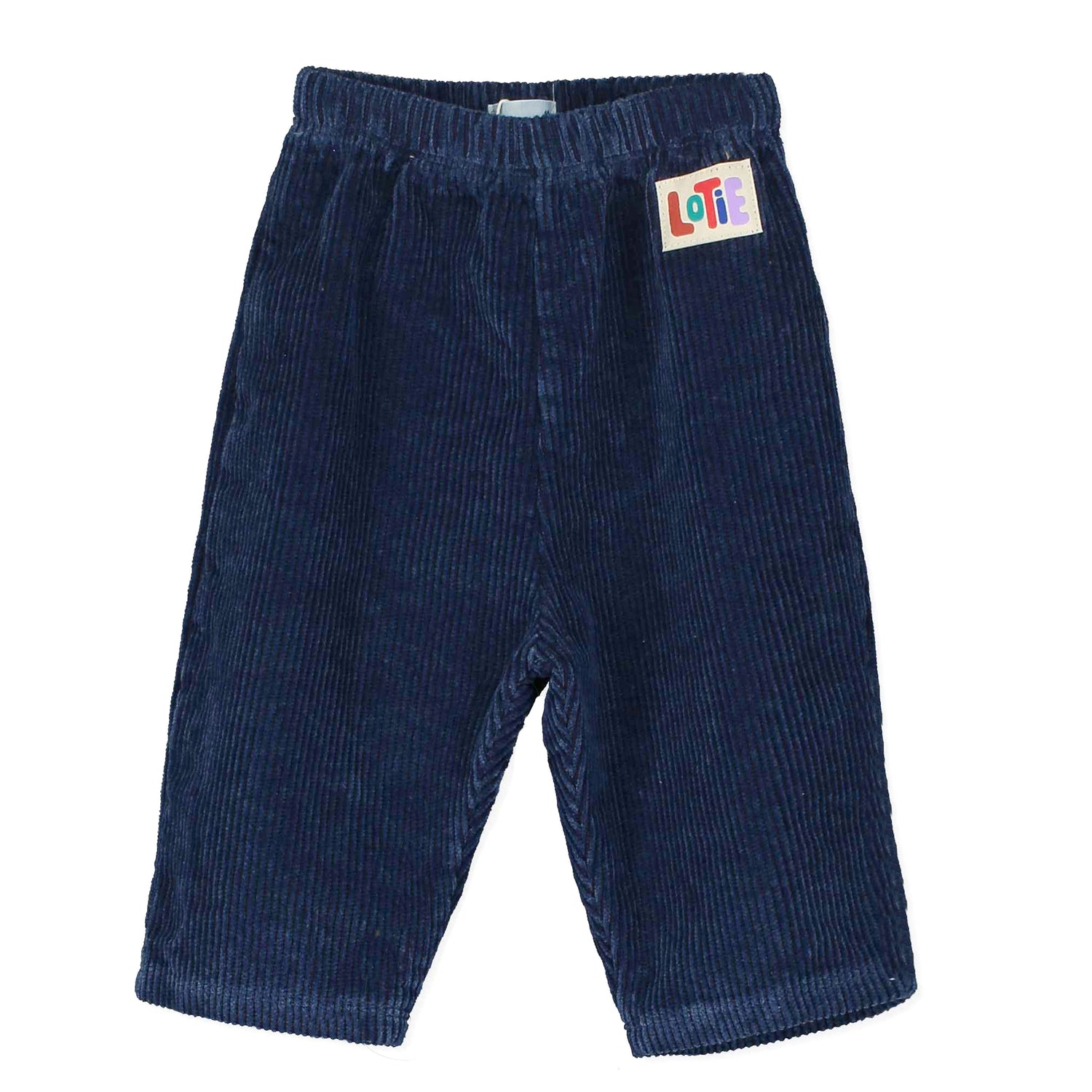 Baby Wide Corduroy Pants Indigo