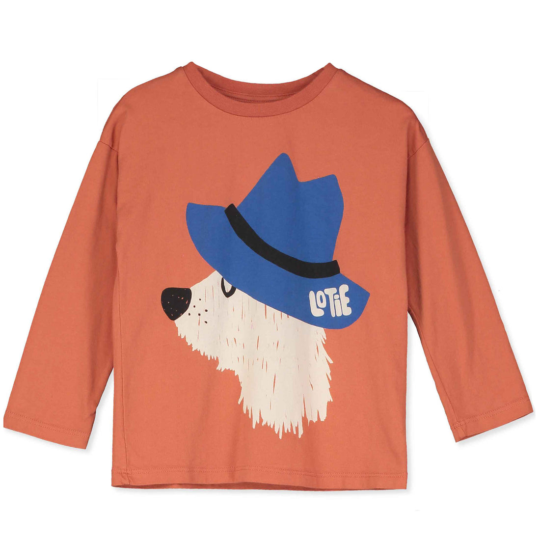 Long Sleeve T-shirt Chill Dog Clay