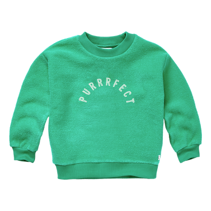 Sweatshirt Purrrfect Vivid Green