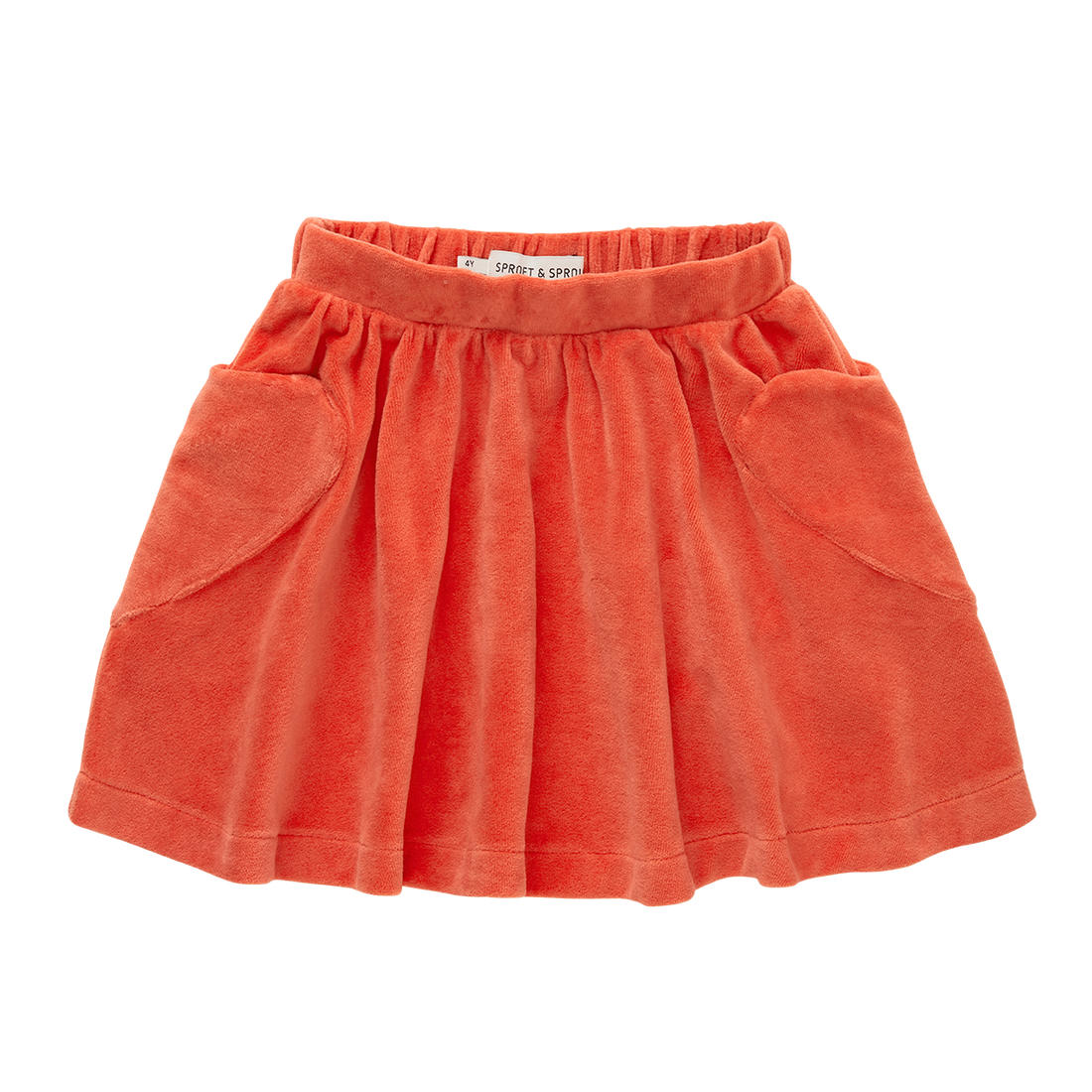 Skirt Heart Pockets  Grenadine