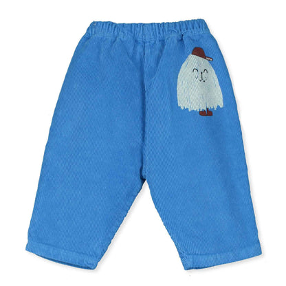 Baby Good Monster Cobalt Blue Wide Corduroy Pants