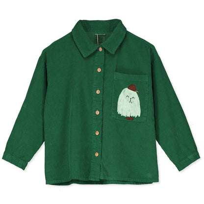 Good Monster Corduroy Green Shirt