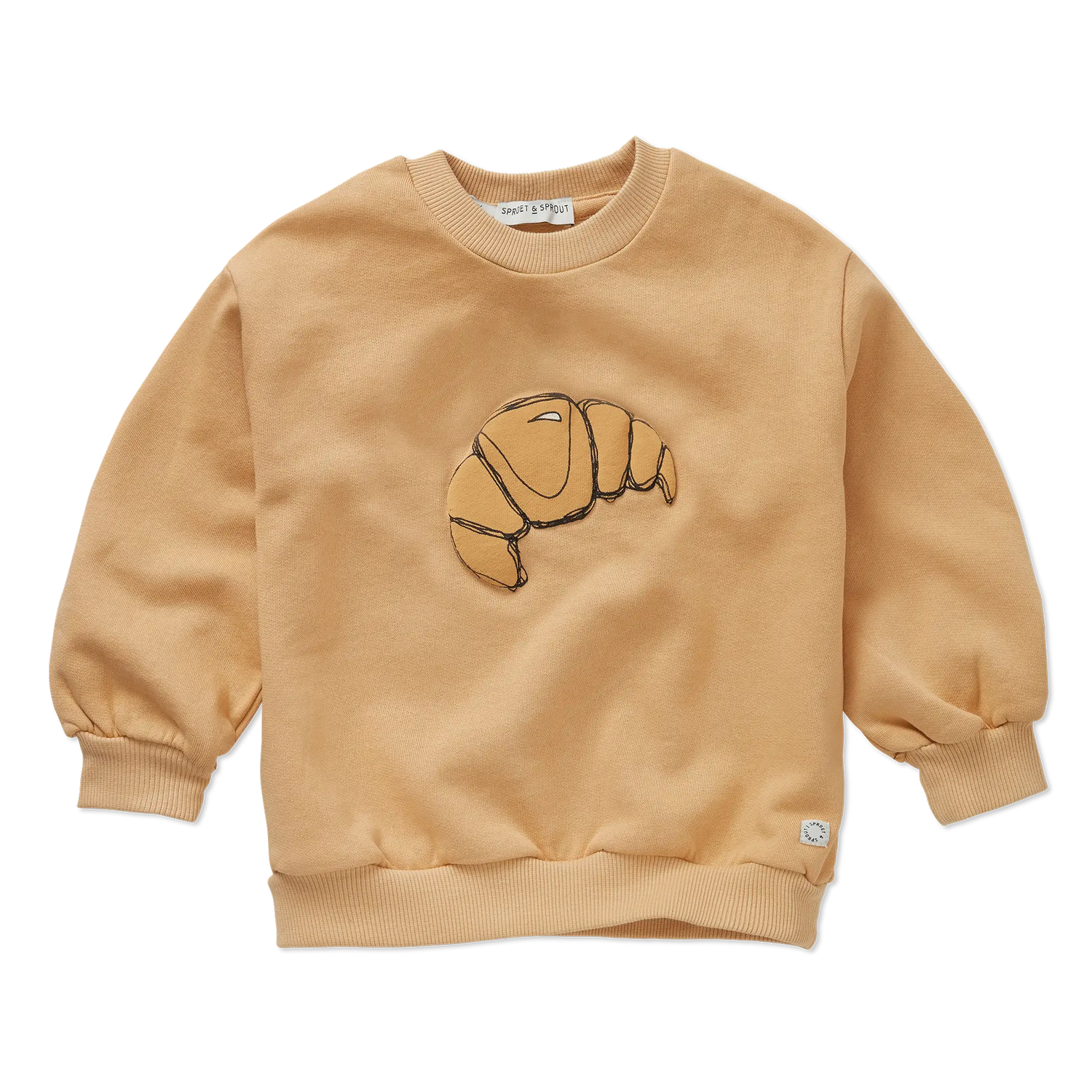 Sweatshirt Croissant Sand