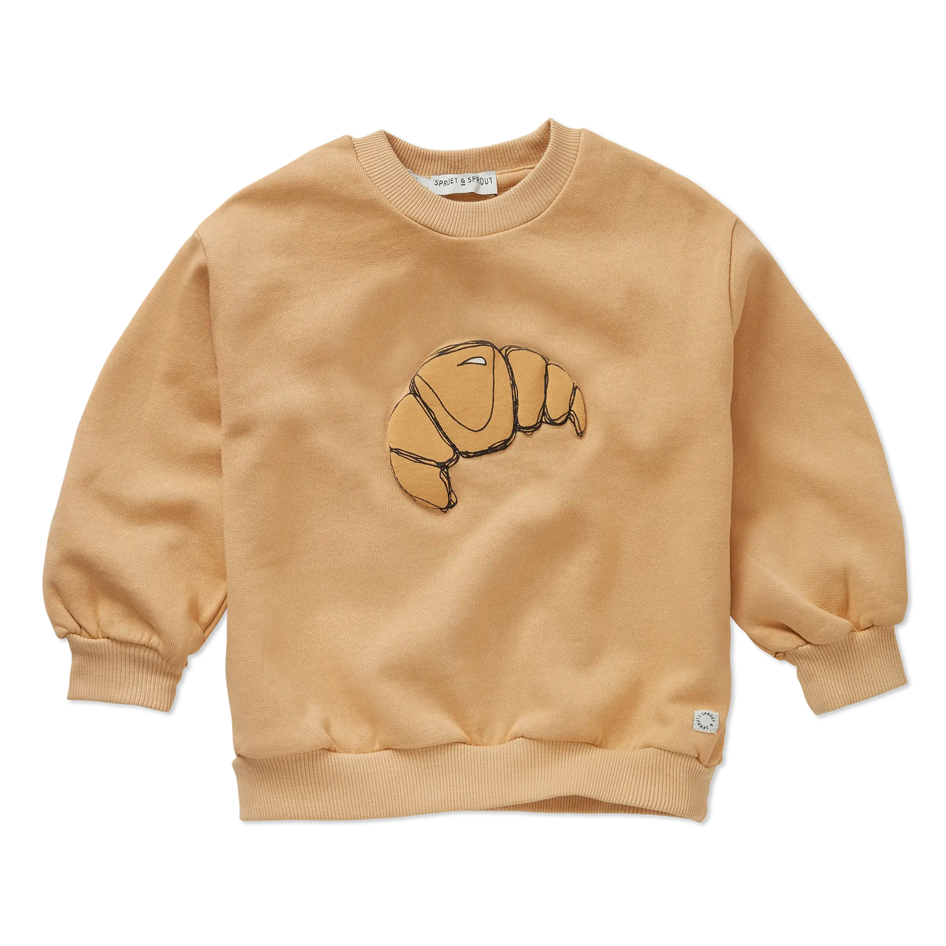Sweatshirt Croissant Sand