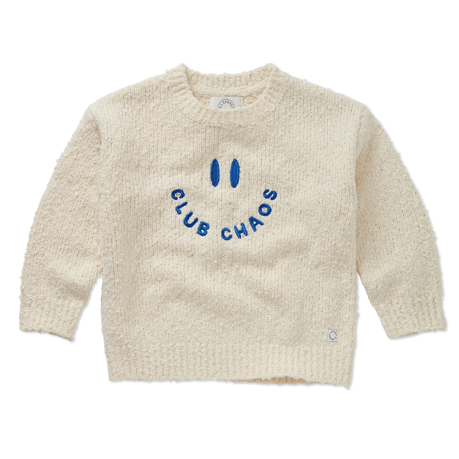 Sweater Boucle Club Chaos Ivory Melee