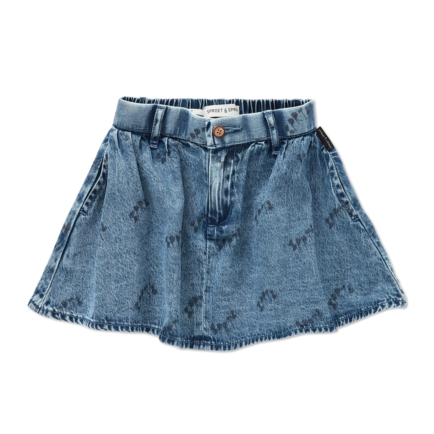 Blue Denim Skirt