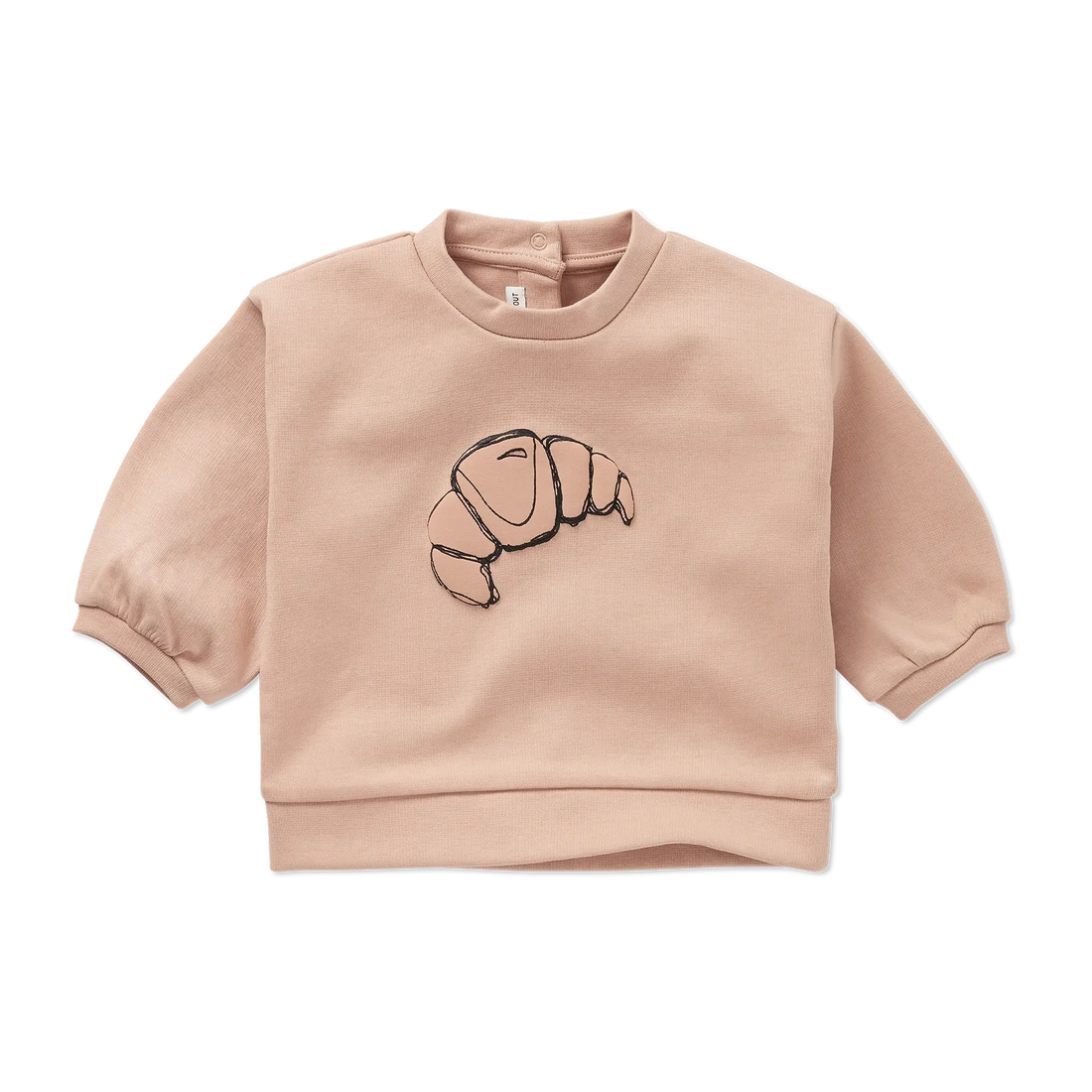 Baby Sweatshirt Croissant Sand