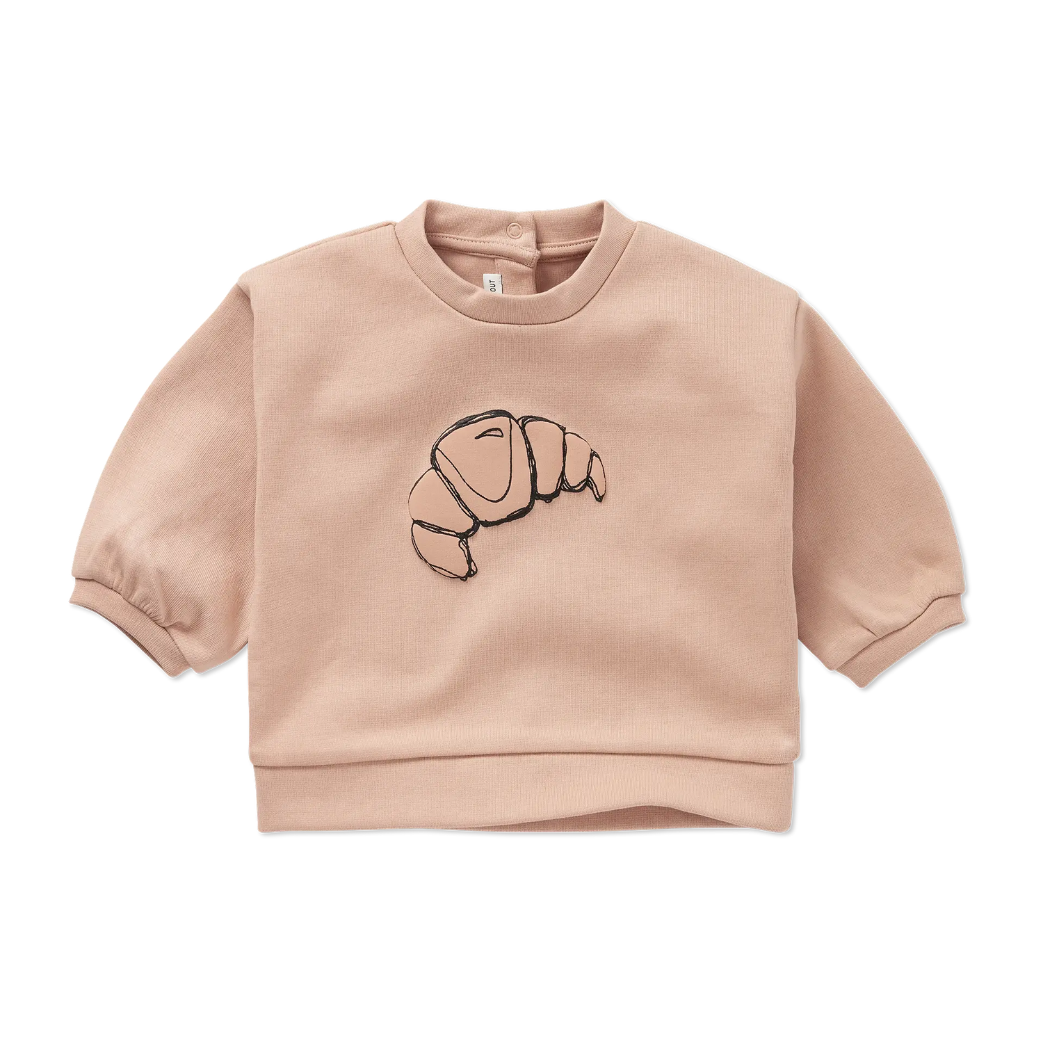Baby Sweatshirt Croissant Sand