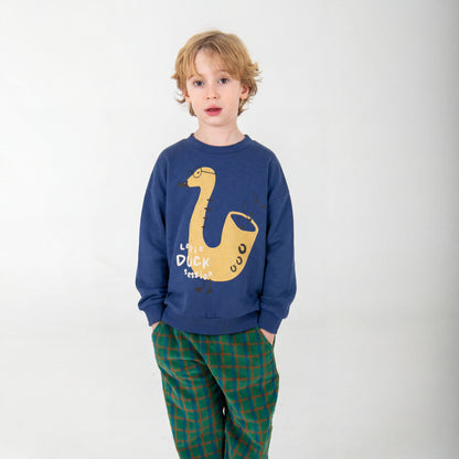 Duck Session Navy Blue Sweatshirt
