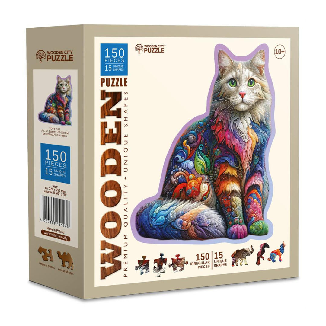 Puzzel Soft Cat 165 pcs