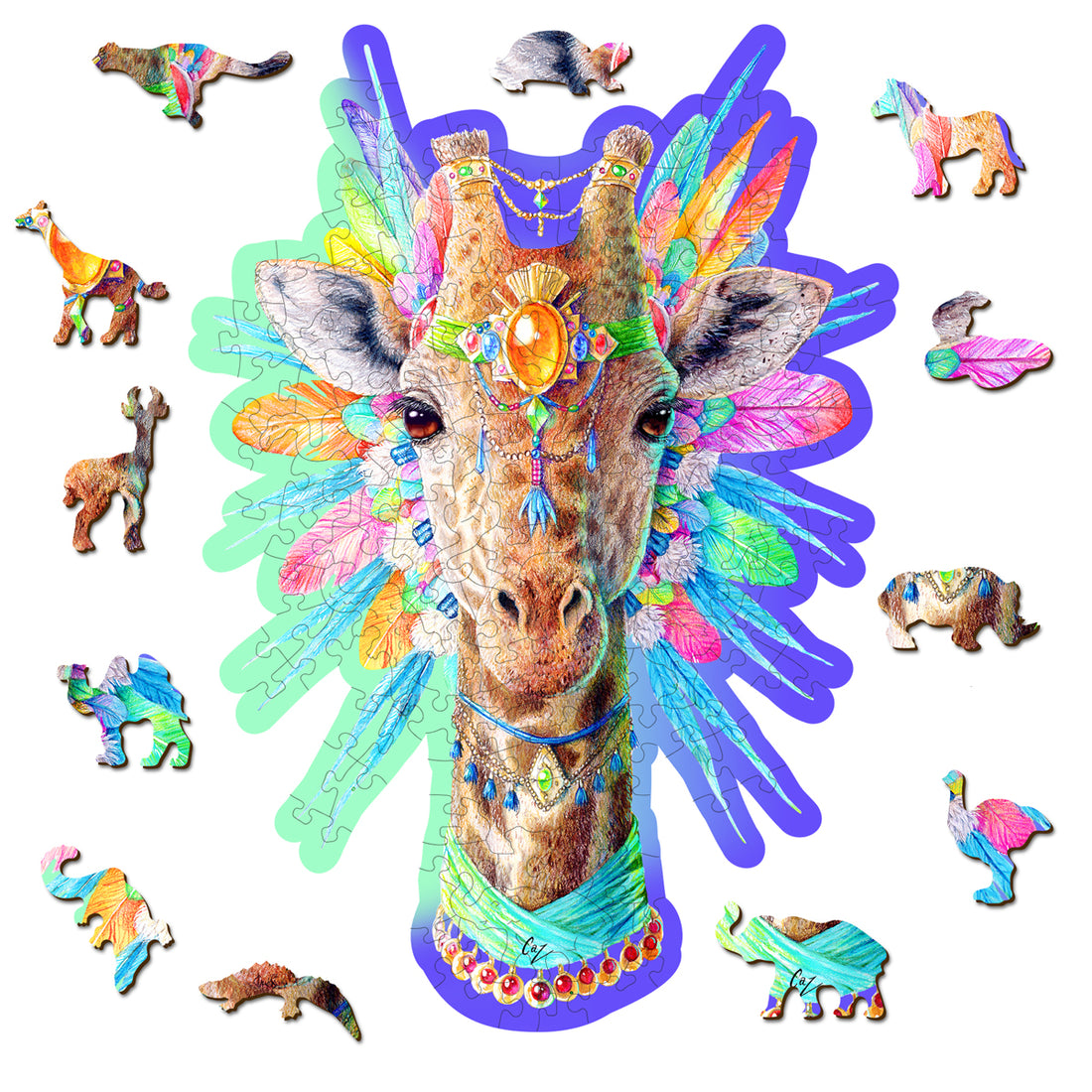 Natty Giraffe 165 pcs