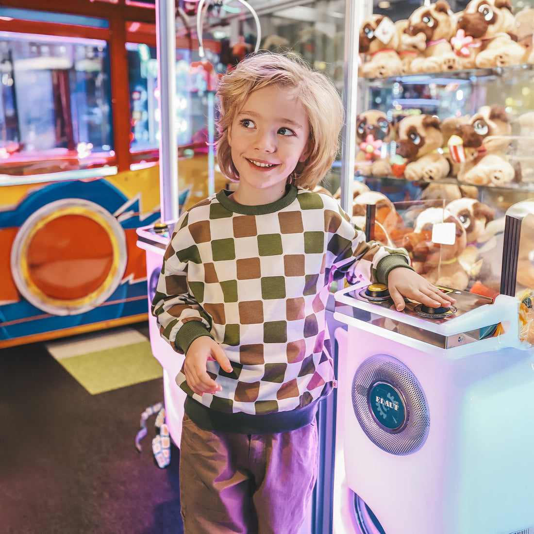 Blocked Relaxed Sweater Multicolor