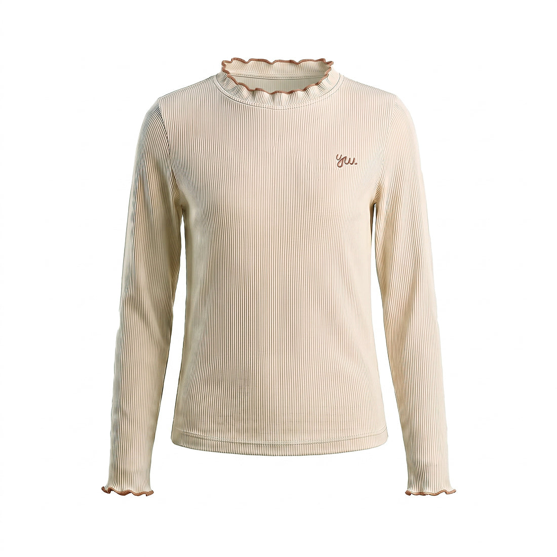 Longsleeve Rib Jersey White Swan