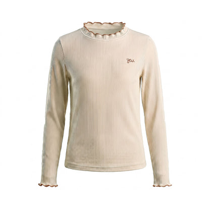 Longsleeve Rib Jersey White Swan
