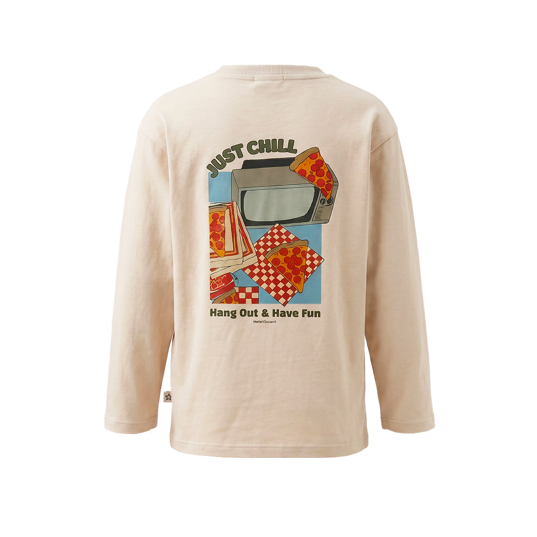 Wide Longsleeve Just Chill White Swan