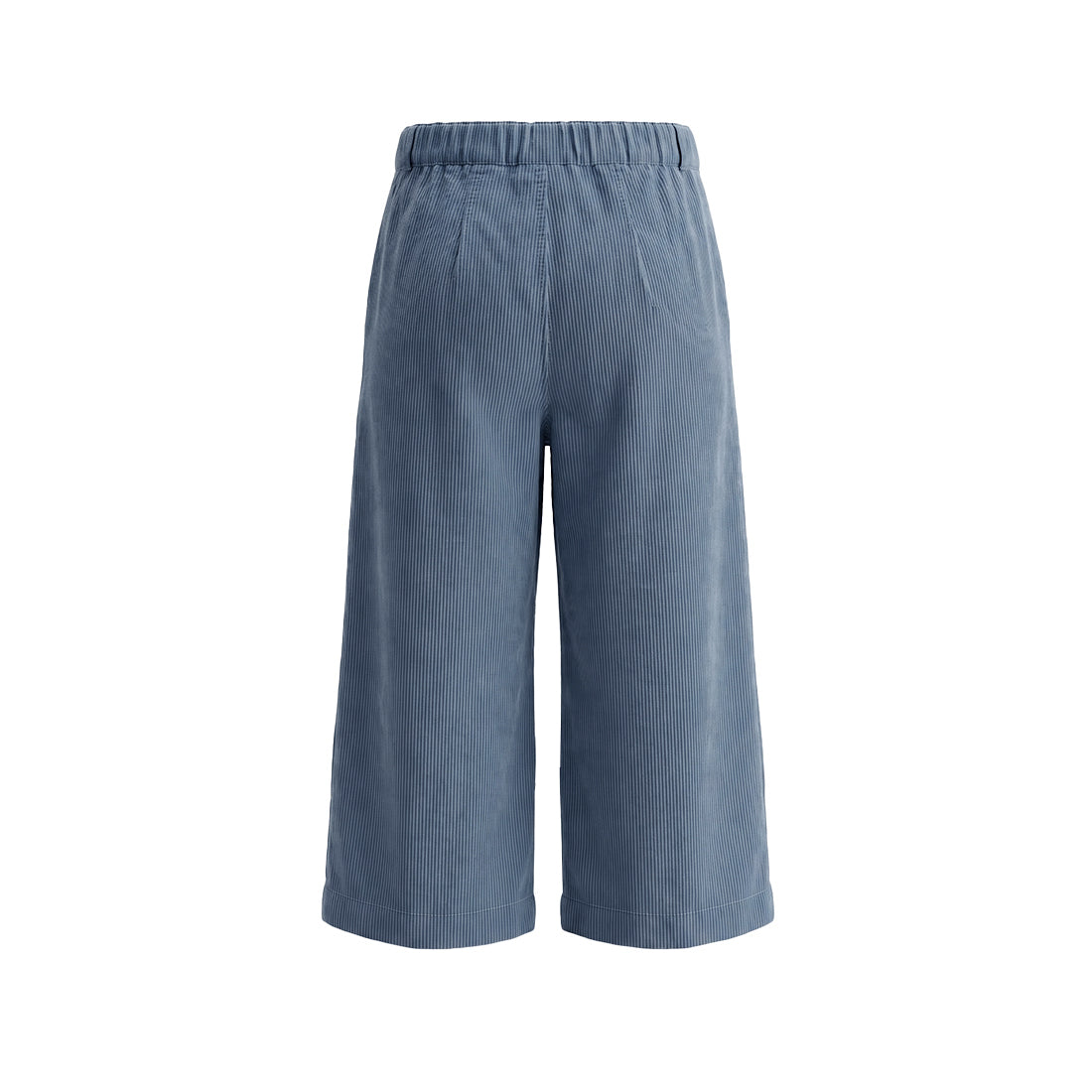 Wide Leg Pants Rib Denim