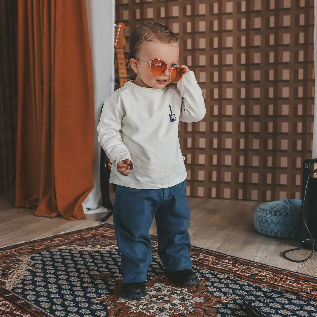 Oversized Longsleeve Rock The Party Birch