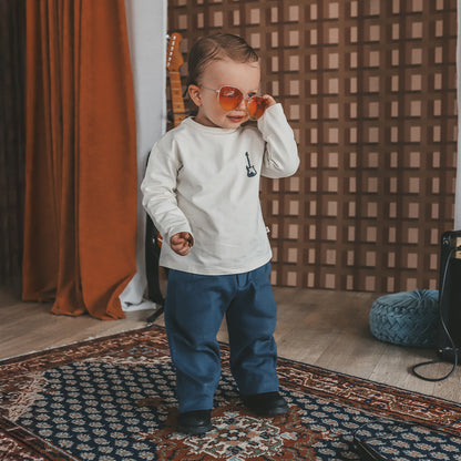 Oversized Longsleeve Rock The Party Birch