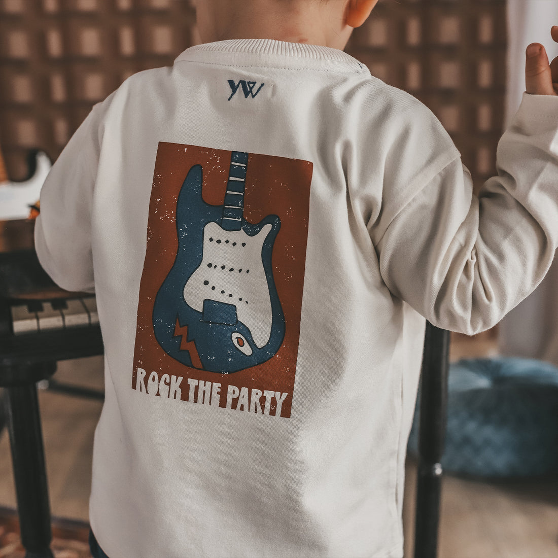 Oversized Longsleeve Rock The Party Birch