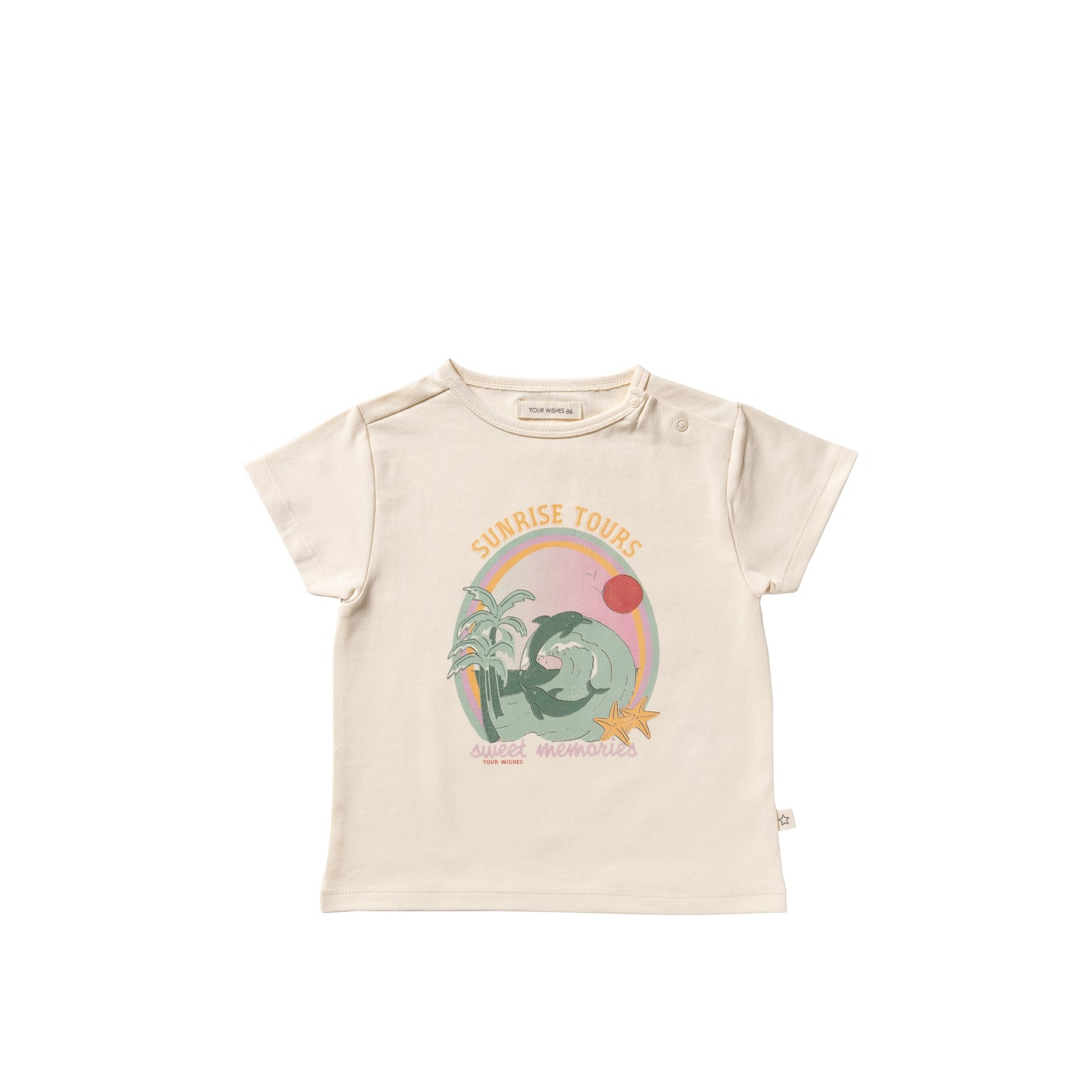 Sunrise Tours T-shirt White Swan