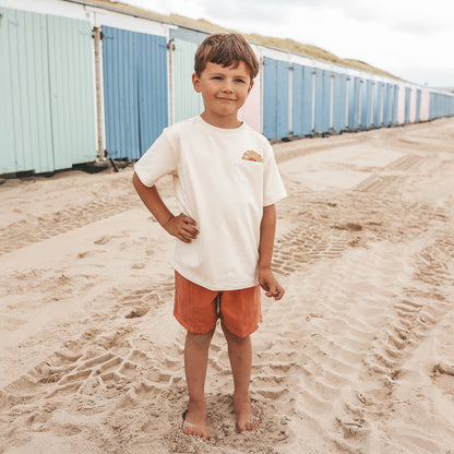 Ocean BLVD Oversized T-shirt White Swan