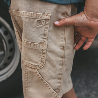 Garment Dye Worker Bermuda Incense