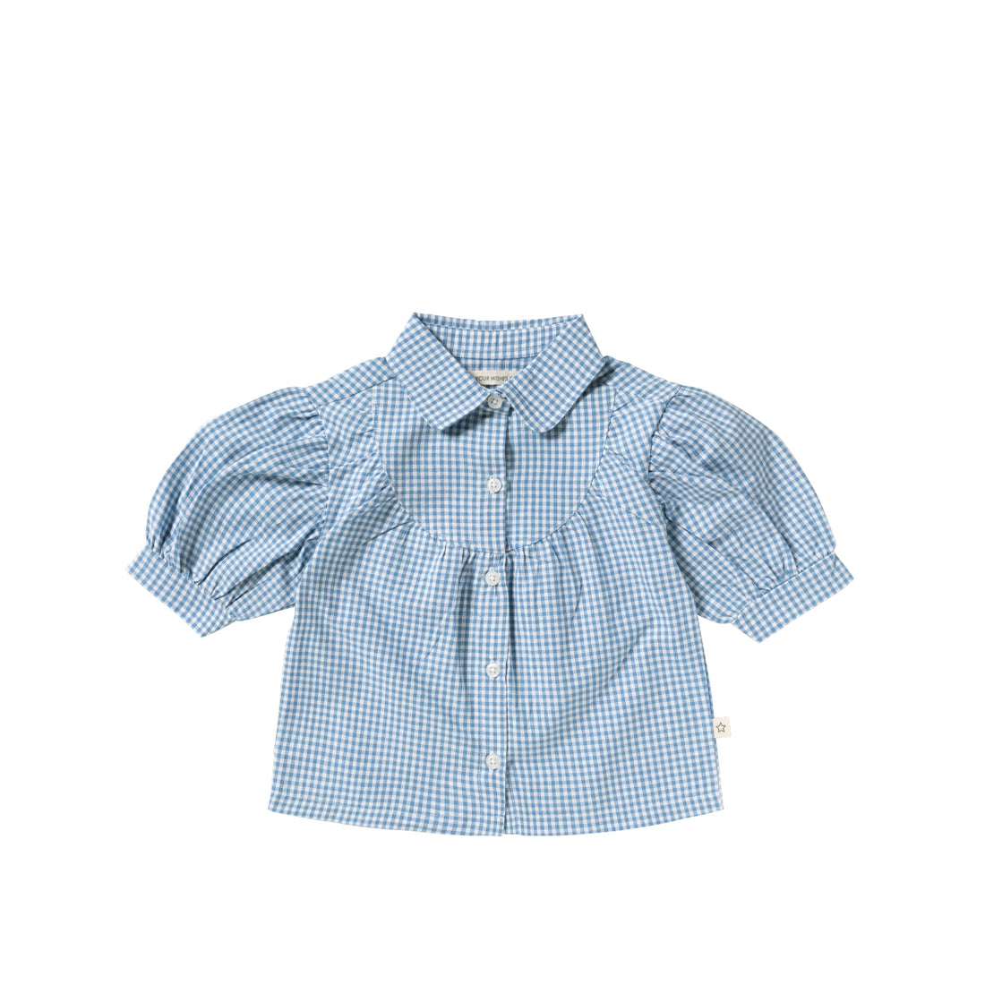 Vichy Blue Shirt Allure