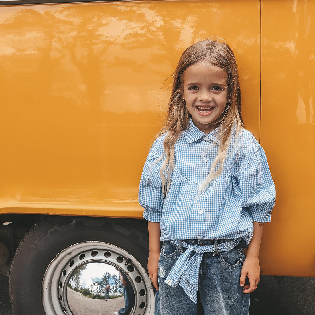 Vichy Blue Shirt Allure