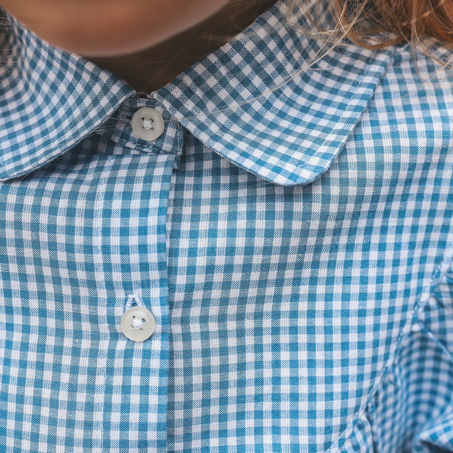 Vichy Blue Shirt Allure