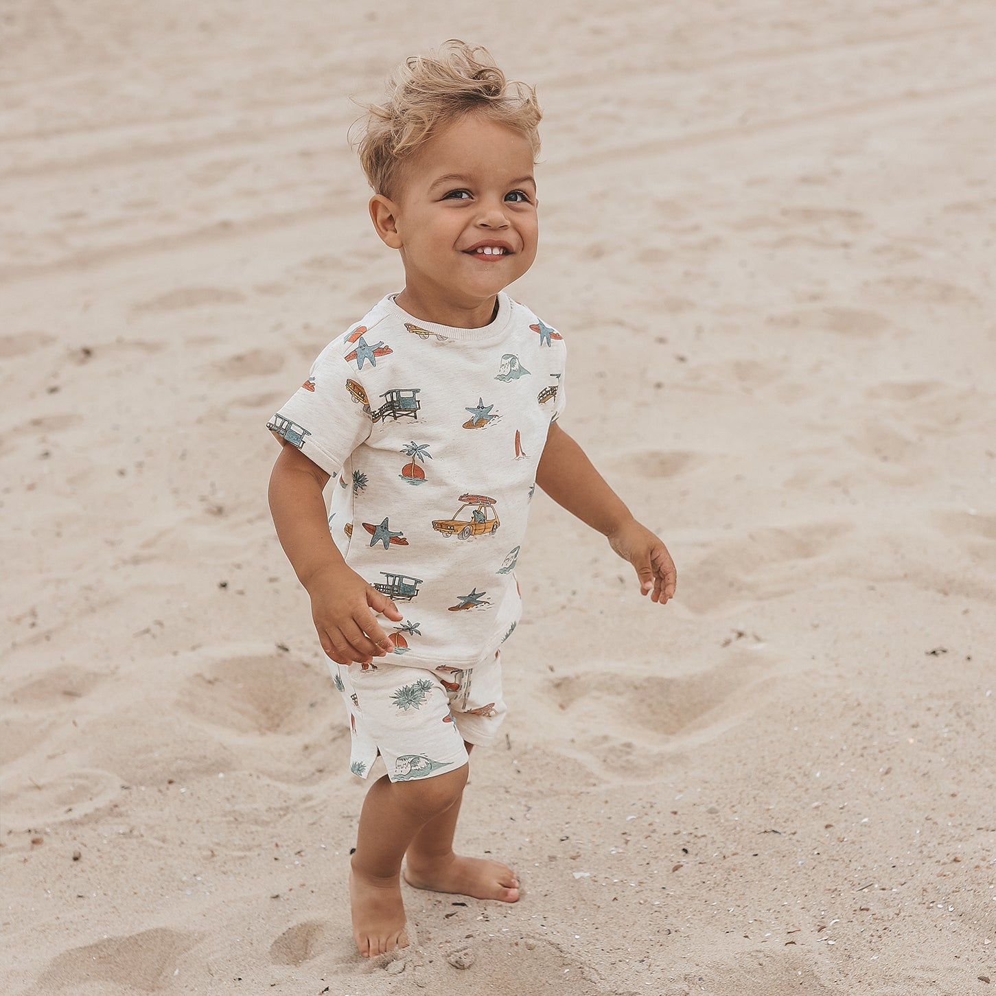 Ocean Life Relaxed T-shirt Multicolor