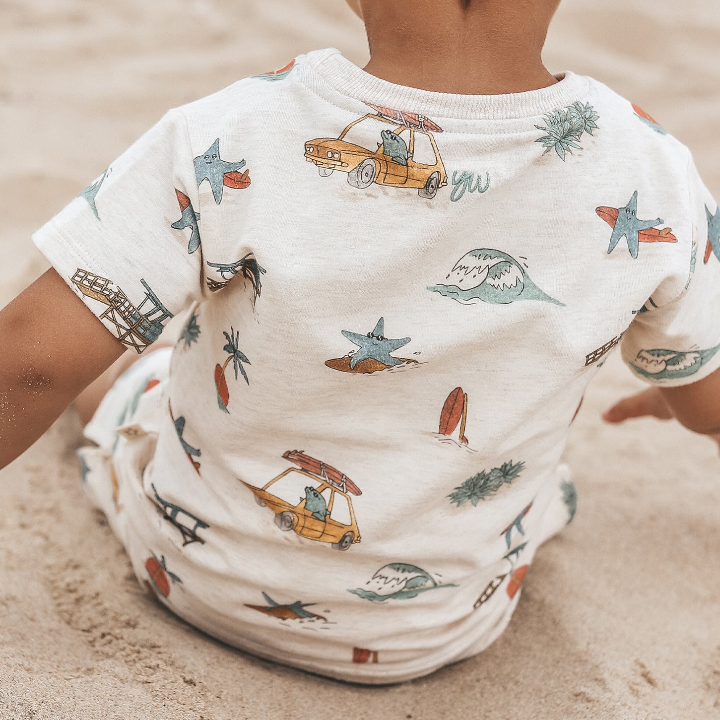 Ocean Life Relaxed T-shirt Multicolor