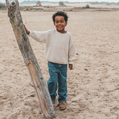 Knit Chunky Sweater Sand