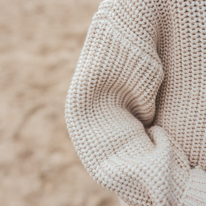Knit Chunky Sweater Sand