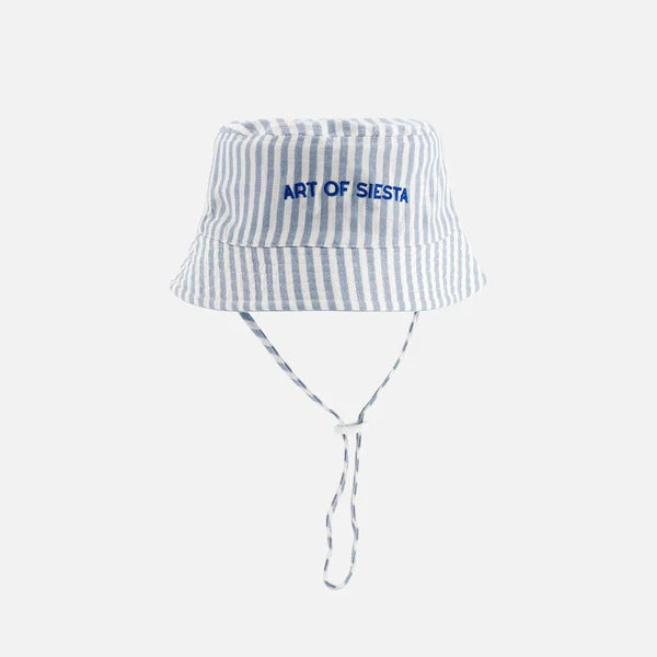 Bucket Hat Art Of Siesta Blue Striped