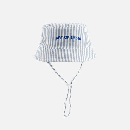Bucket Hat Art Of Siesta Blue Striped