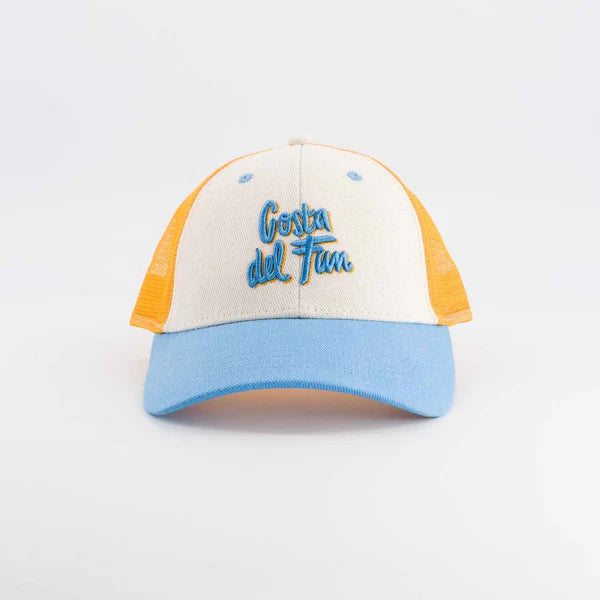 Trucker Cap Costa Del Fun Beige