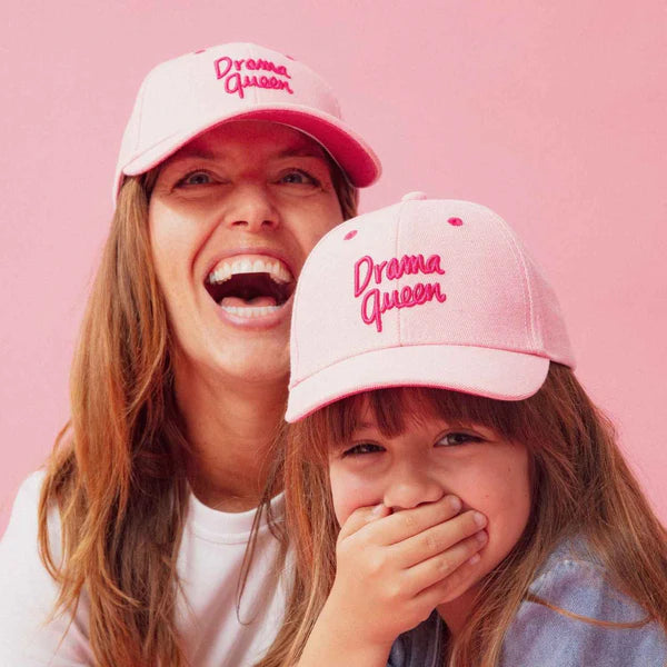 Denim Cap Drama Queen Pink