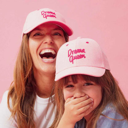 Denim Cap Drama Queen Pink