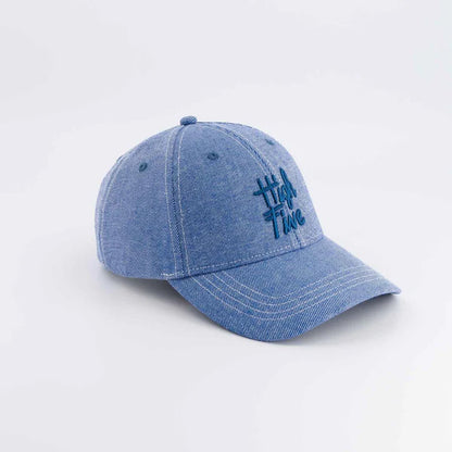 Denim Cap High Five Blue