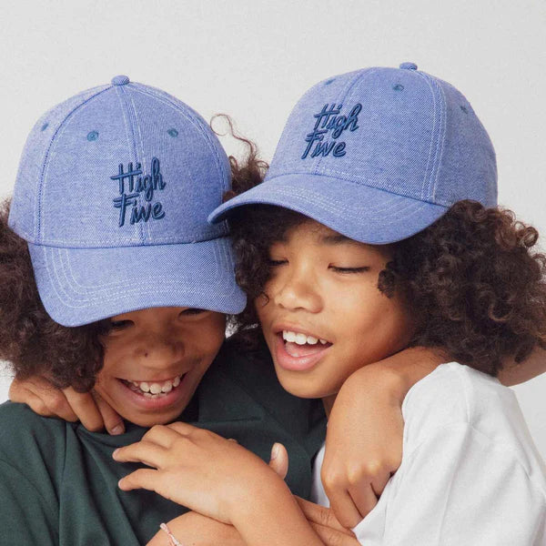 Denim Cap High Five Blue
