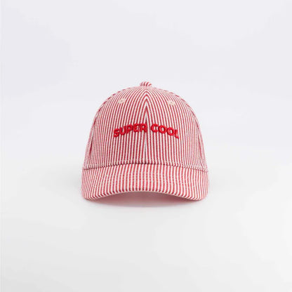 Cap Super Cool Red Striped