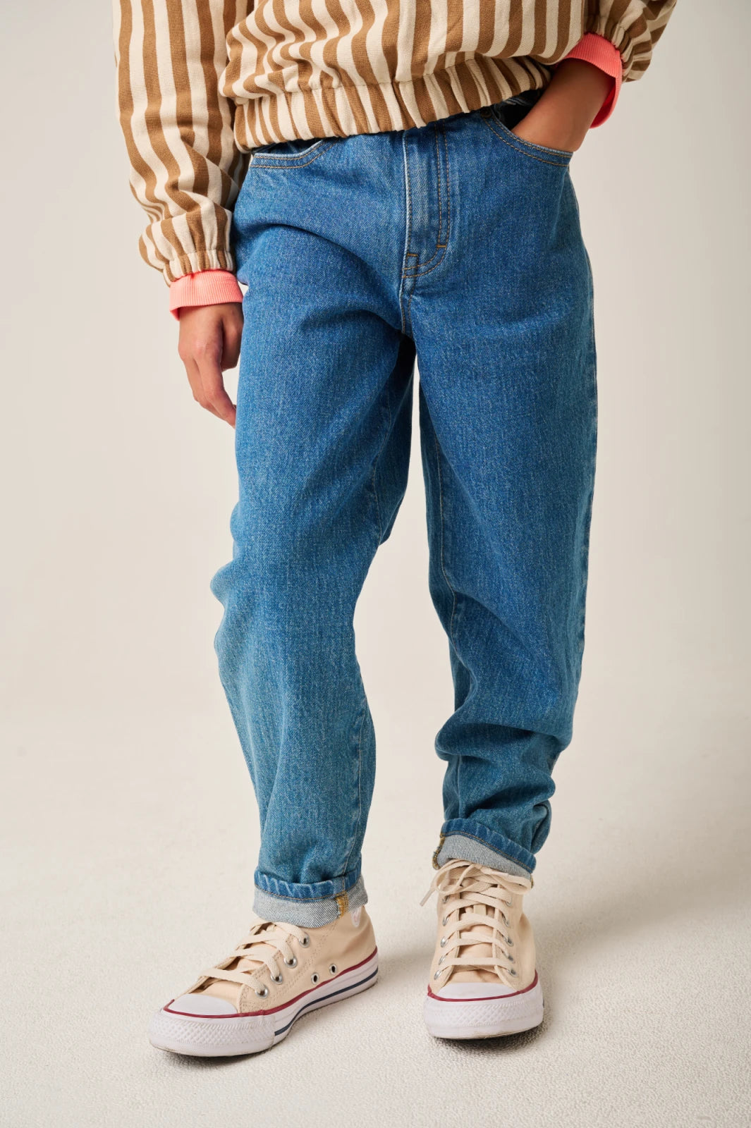 Denim Jolie Slouchy Medium Stonewash