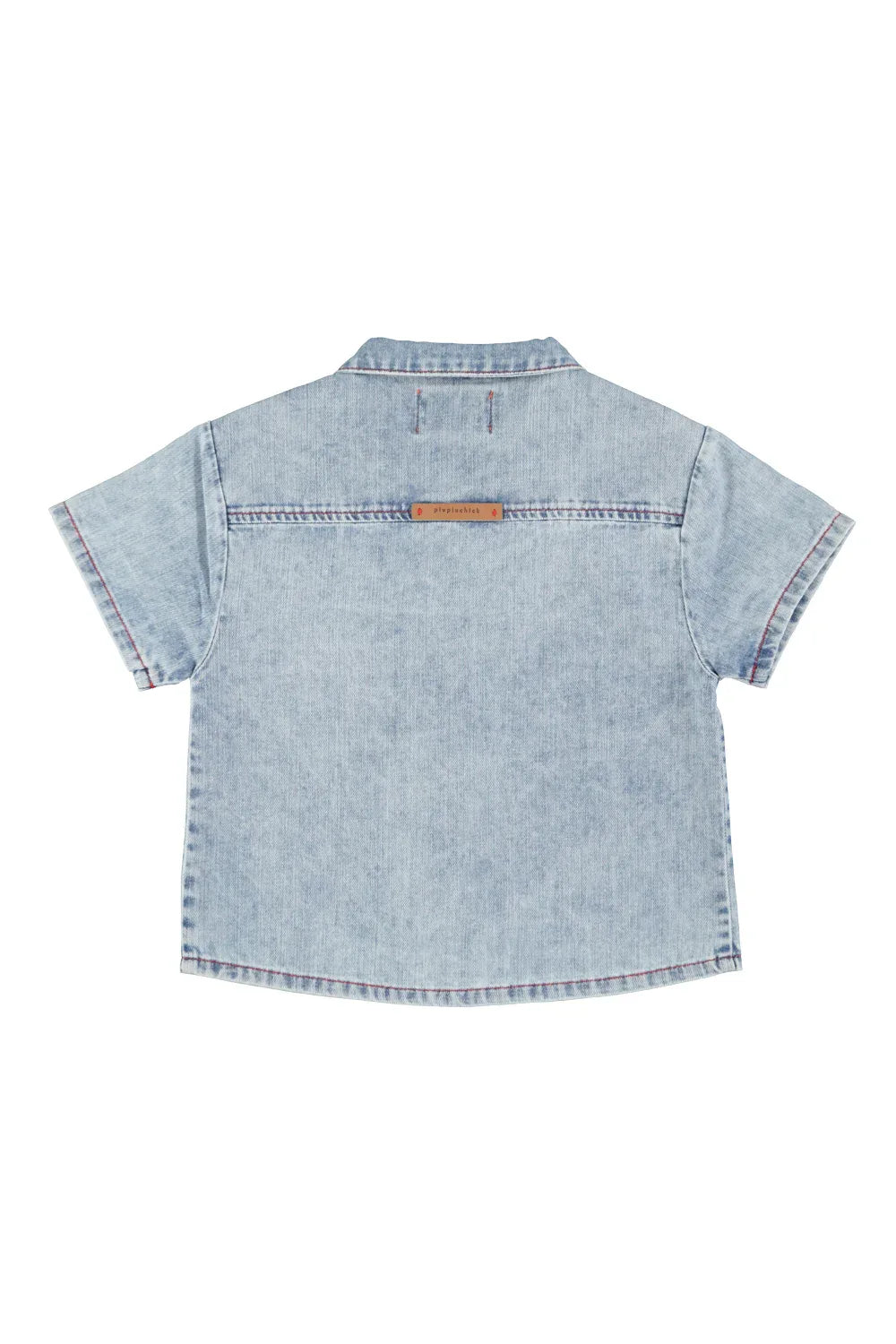 Hawaiian Shirt Blue Light Denim - Piupiuchick