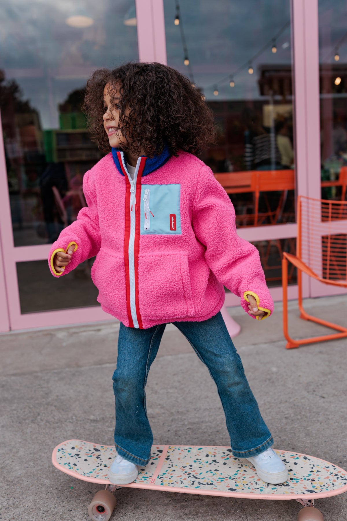 Veste Polaire Fuchsia