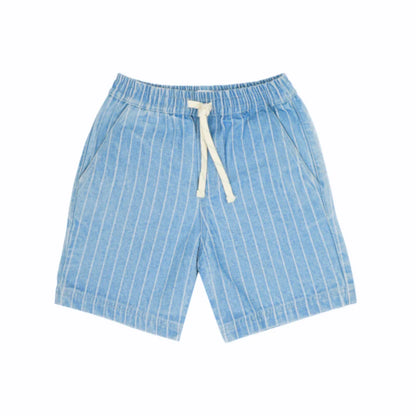Knox Stripe Shorts Indigo Stripe