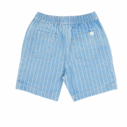 Knox Stripe Shorts Indigo Stripe