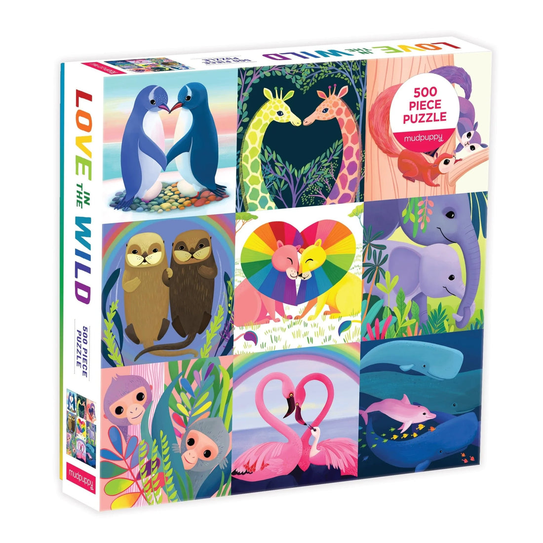 Love In The Wild Familiepuzzel 500pcs