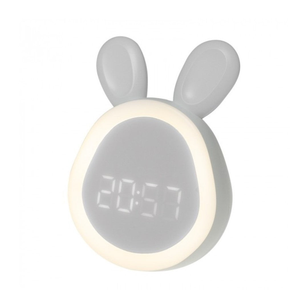 Alarm Clock Bunny White